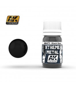 XTREME METAL NEGRO BASE 30 ML.