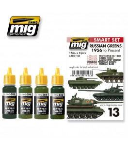 RUSSIAN GREENS - 1956 TO PRESENT