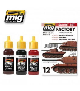 COLORES ALEMANES DE FABRICA