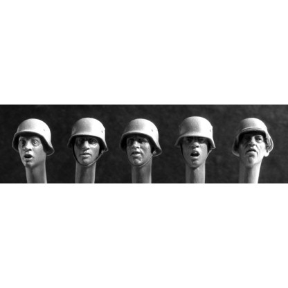 CABEZAS CON CASCO ALEMANAS WWI 1/35