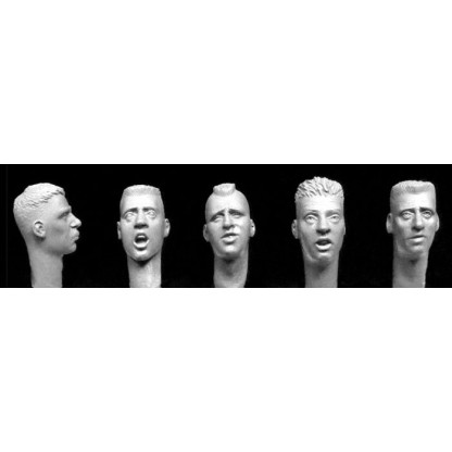 Bare heads with ultra short haircuts 1/35