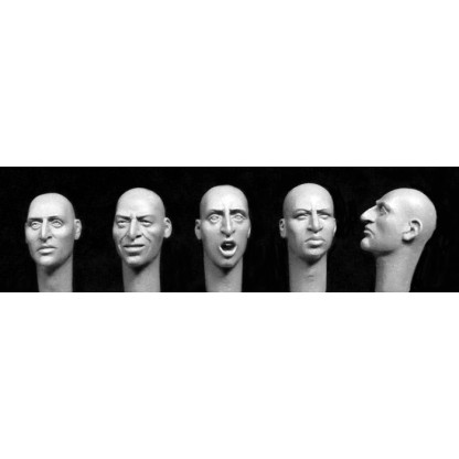 Heads with aquiline features 1/35