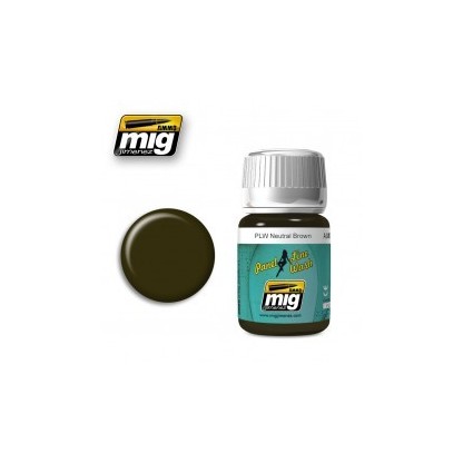 PANEL LINE WASH MARRÓN NEUTRAL