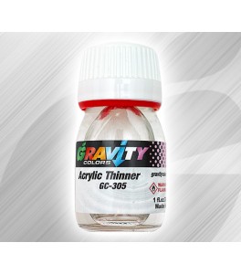 Disolvente Acrílico de Gravity Colors  30 ML.