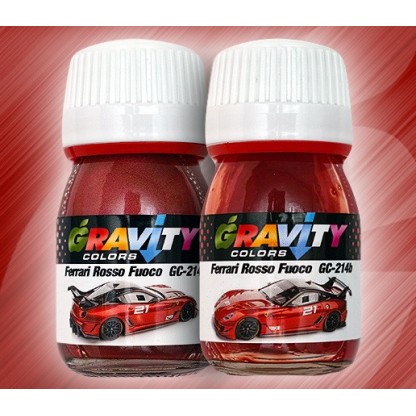 Ferrari Rosso Fuoco Gravity Colors Paint 