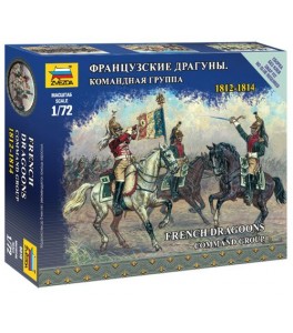 French Dragoons Comm. Group 1/72