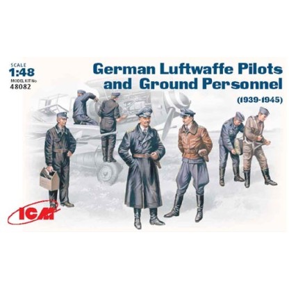 WWII Luftwaffe Pilots and Ground Personnel 1939-1945 1/48
