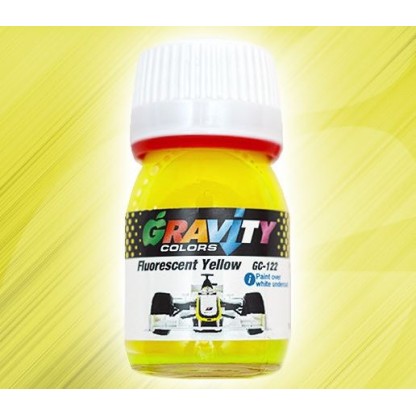 Fluorescent Yellow de Gravity Colors 30 ML.