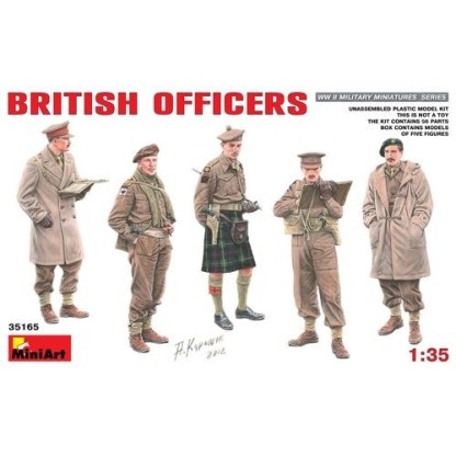 British Officers WII 1/35