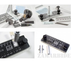 Punch and die set,from 0,5mm to 2mm with 0,1mm