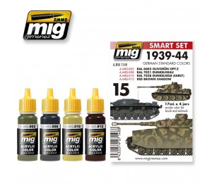 COLORES ESTANDAR ALEMANES 1939-1944