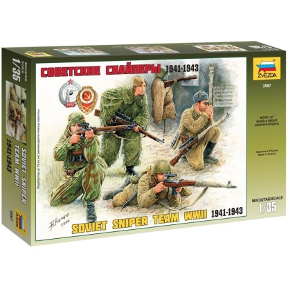 Soviet Sniper Team 1/35