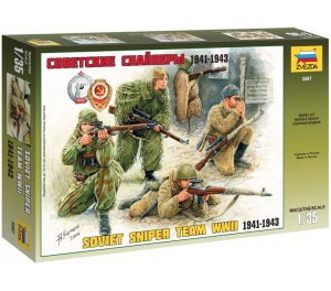 Soviet Sniper Team 1/35