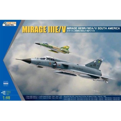 Mirage IIIE/V MIRAGE IIIEBR / IIIEA / V SOUTH AMERICA 1/48