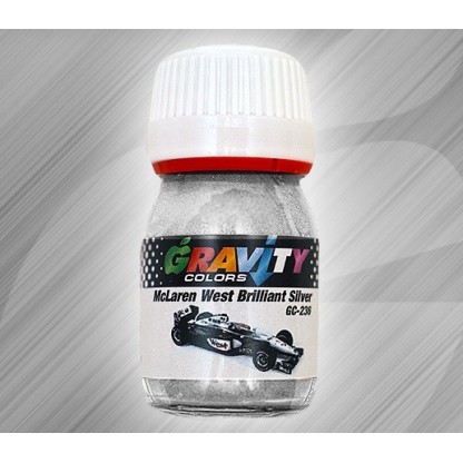 GC-236 McLaren West Brillant Silver  de Gravity Colors