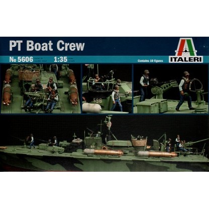 Elco 80' Torpedo Boat PT Boat Crew 1/35