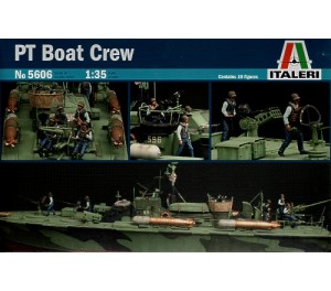 Elco 80' Torpedo Boat PT Boat Crew 1/35