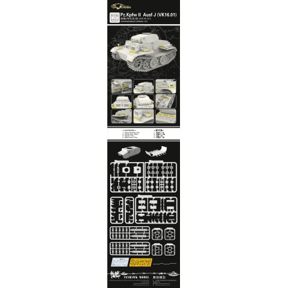 Pz. Kpfw Ⅰ Ausf F(VK.18.01) Late  1/72 2