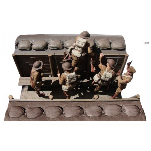 GERMAN MACHINE GUN CREW 1/35 MB