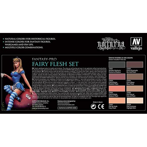 Set de carnes para figuras históricas y de  fantasía,FAIRY SET