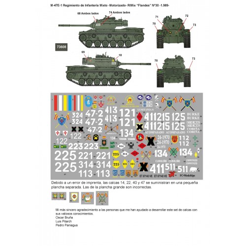 Calcas M-47 en  1/35
