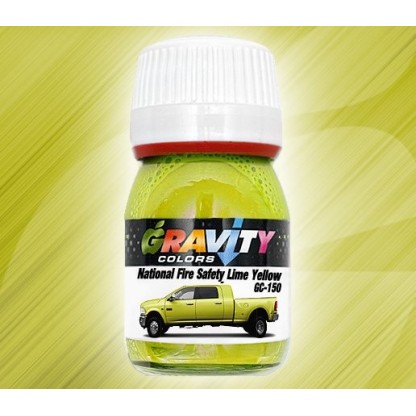 GC-150 National Fire Safety  Lime Yellow de Gravity Colors