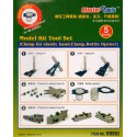 Model Kit Tool Set Clamp for elastic band, Clamp, Bottle Opener 