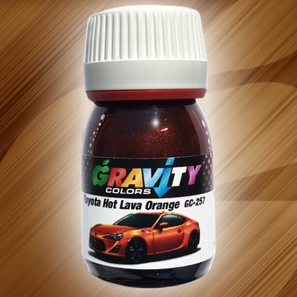 GC-257 Toyota Hot Lava Orange de Gravity Colors
