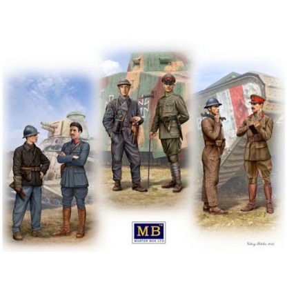 Tankmen of WWI Era  1/35 
