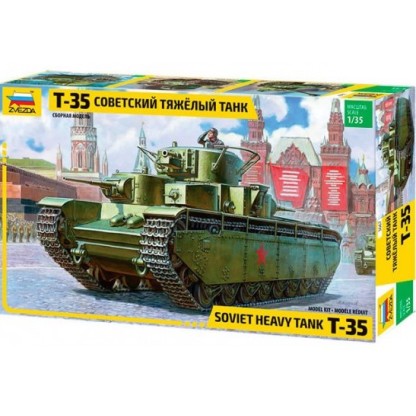 Russian T-35 Heavy Tank 1/35