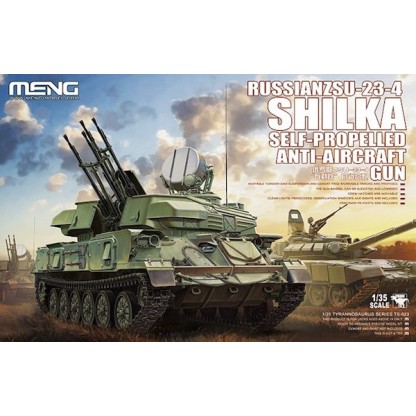 Russian ZSU-23-4 Shilka Self-propelled Anti-aircraft Gun 1/35