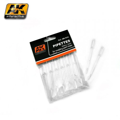 PIPETAS PEQUEÑAS ( 12 PIEZAS)