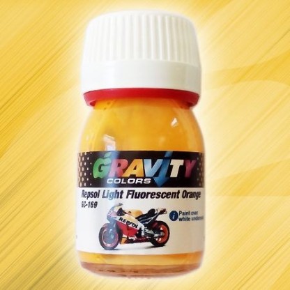GC-169 Repsol Light Fluorescent Orange de Gravity Colors