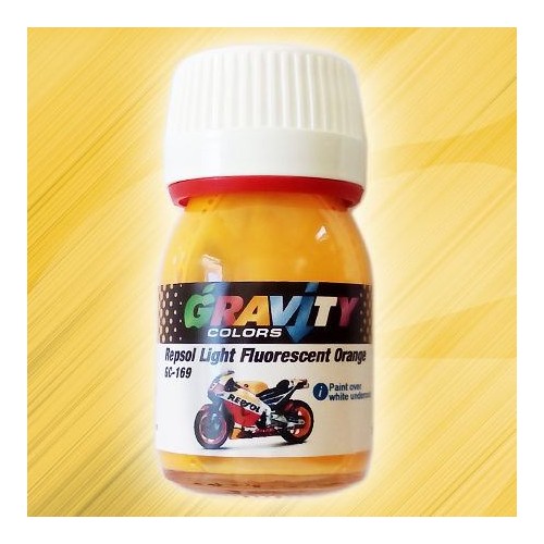 GC-169 Repsol Light Fluorescent Orange de Gravity Colors