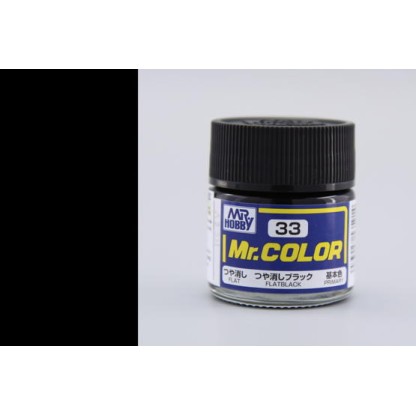 Mr. Color (10 ml) Flat Black