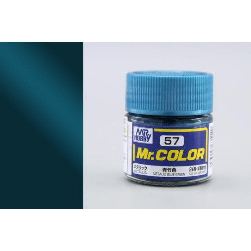 Mr. Color (10 ml) Metallic Blue Green