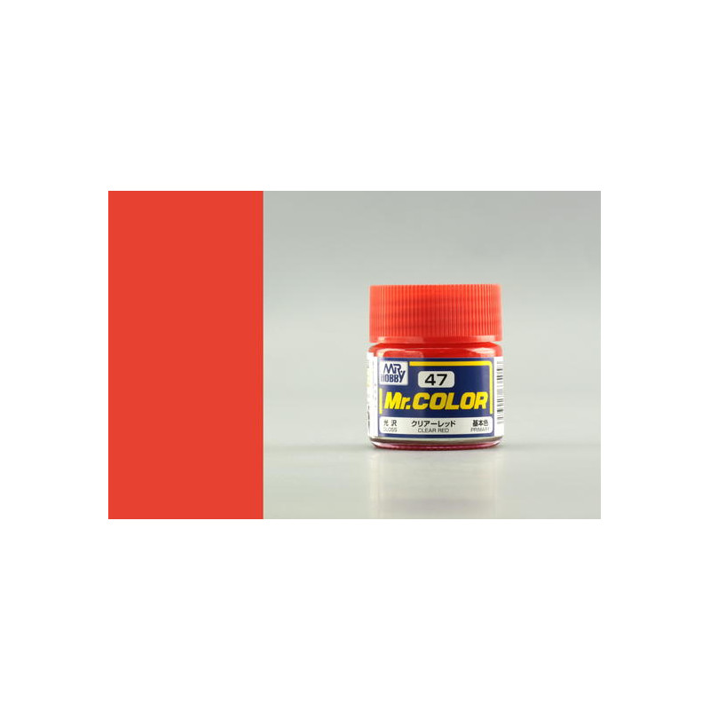 Mr. Color (10 ml) Clear Red