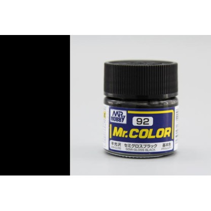 Mr. Color (10 ml) Semi Gloss Black