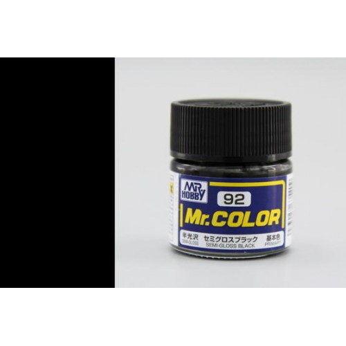 Mr. Color (10 ml) Semi Gloss Black
