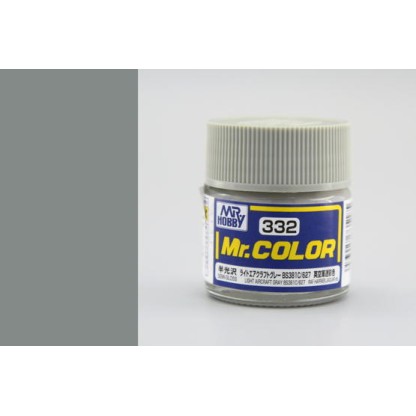 Mr. Color (10 ml) Light Aircraft Gray BS381C 627