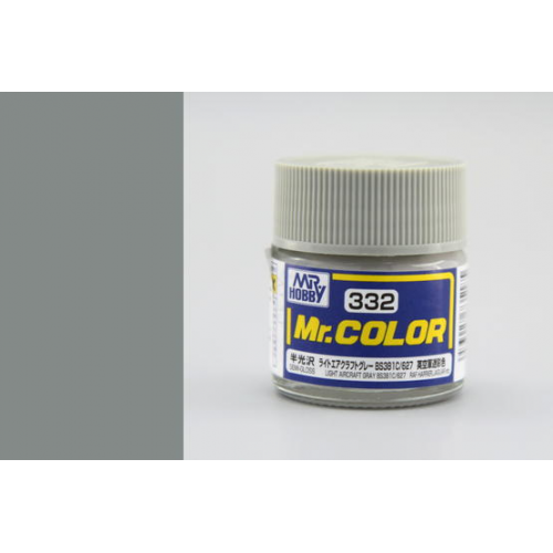 Mr. Color (10 ml) Light Aircraft Gray BS381C 627