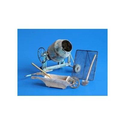HORMIGONERA CON ACCESORIOS 1/35