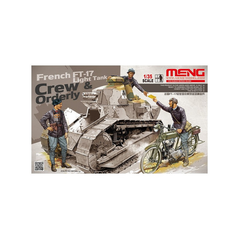 French FT-17 Ligth Tank Crew