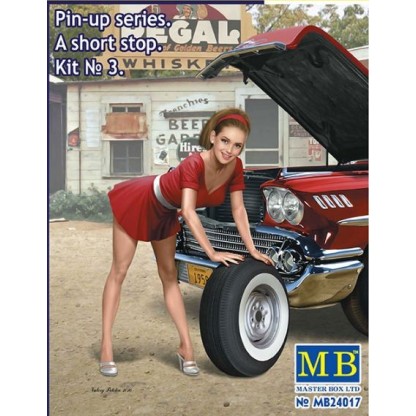 "Pin-up series, A short stop No. 1"  1/24