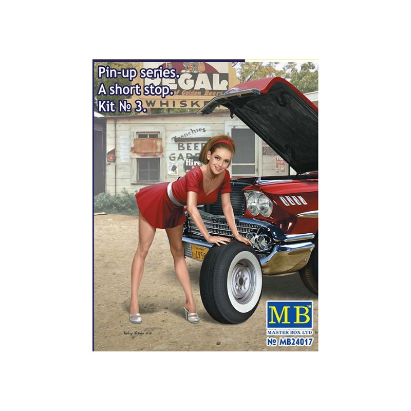 "Pin-up series, A short stop No. 1"  1/24