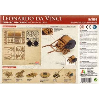 CARRO AUTOPROPULSADO, COLECCION LEONARDO DA VINCI 2