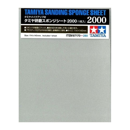 Tamiya Sanding Sponge Sheet