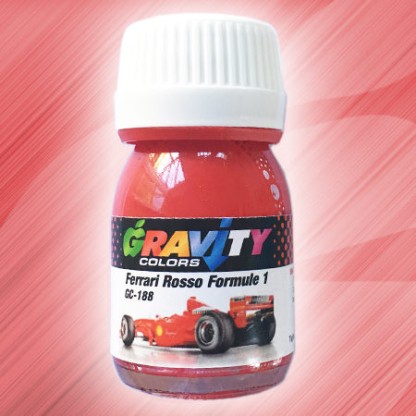 GC-188 Ferrari Rosso Formule 1 de Gravity Colors