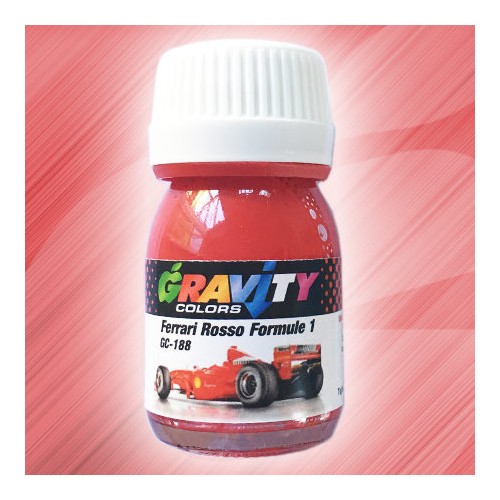 GC-188 Ferrari Rosso Formule 1 de Gravity Colors