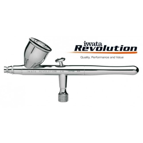 AEROGRAFO REVOLUTION IWATA DOBLE ACCION 0.5 MM.